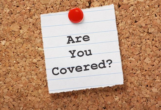 a motorcycle insurance brochure with coverage options in Covington, TN